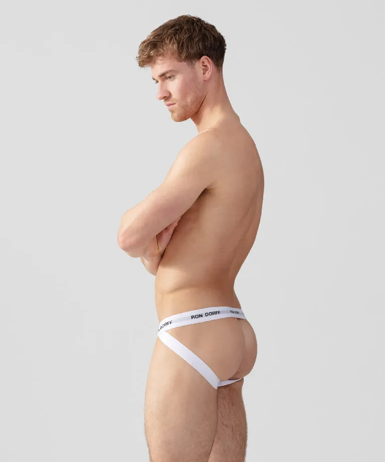 RON DORFF Jockstrap: White