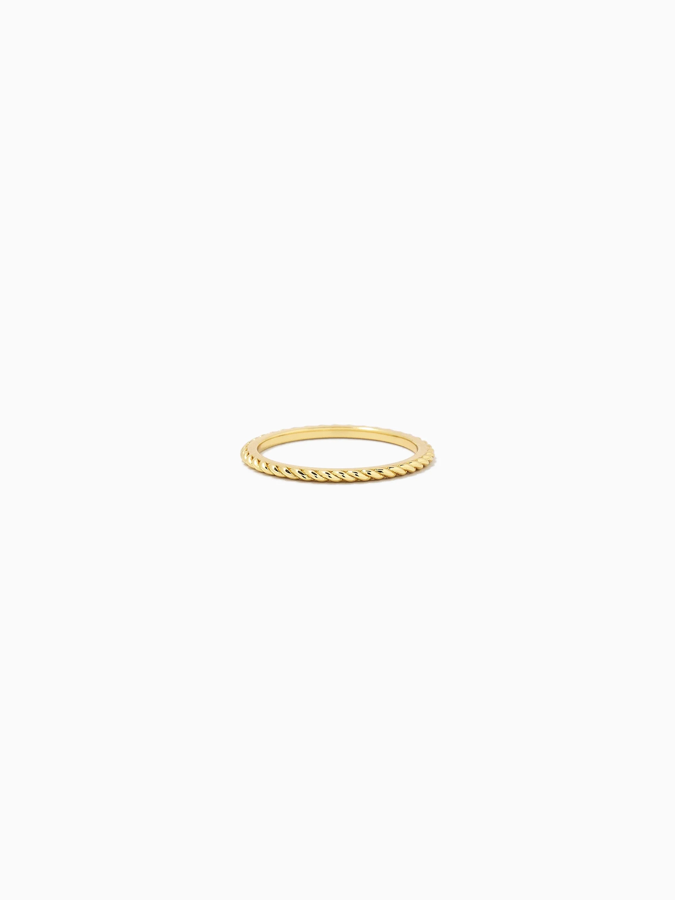 Rope Vermeil Ring