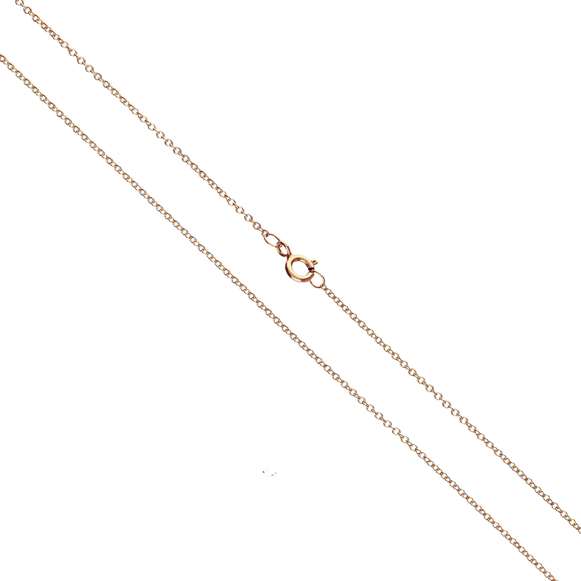 Rose Gold Vermeil Fine Trace Chain 1.23mm