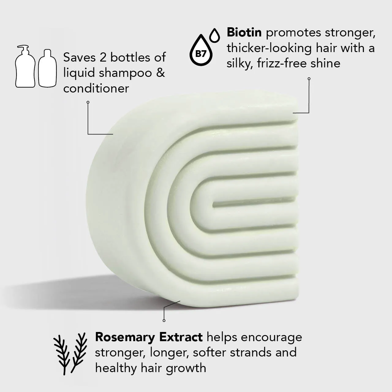 Rosemary & Biotin Volumizing Solid Conditioner