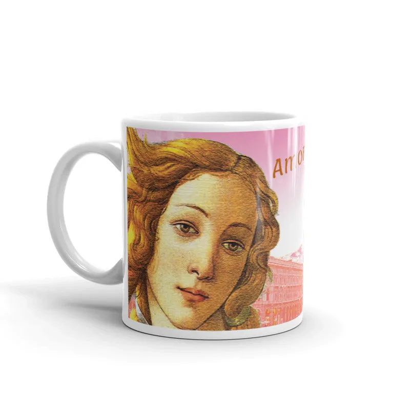 Simonetta & Sandro Lovers AMore Coffee Mug Tea Mug Novelty Mug Coffe Mug, Spiritual Inspirational