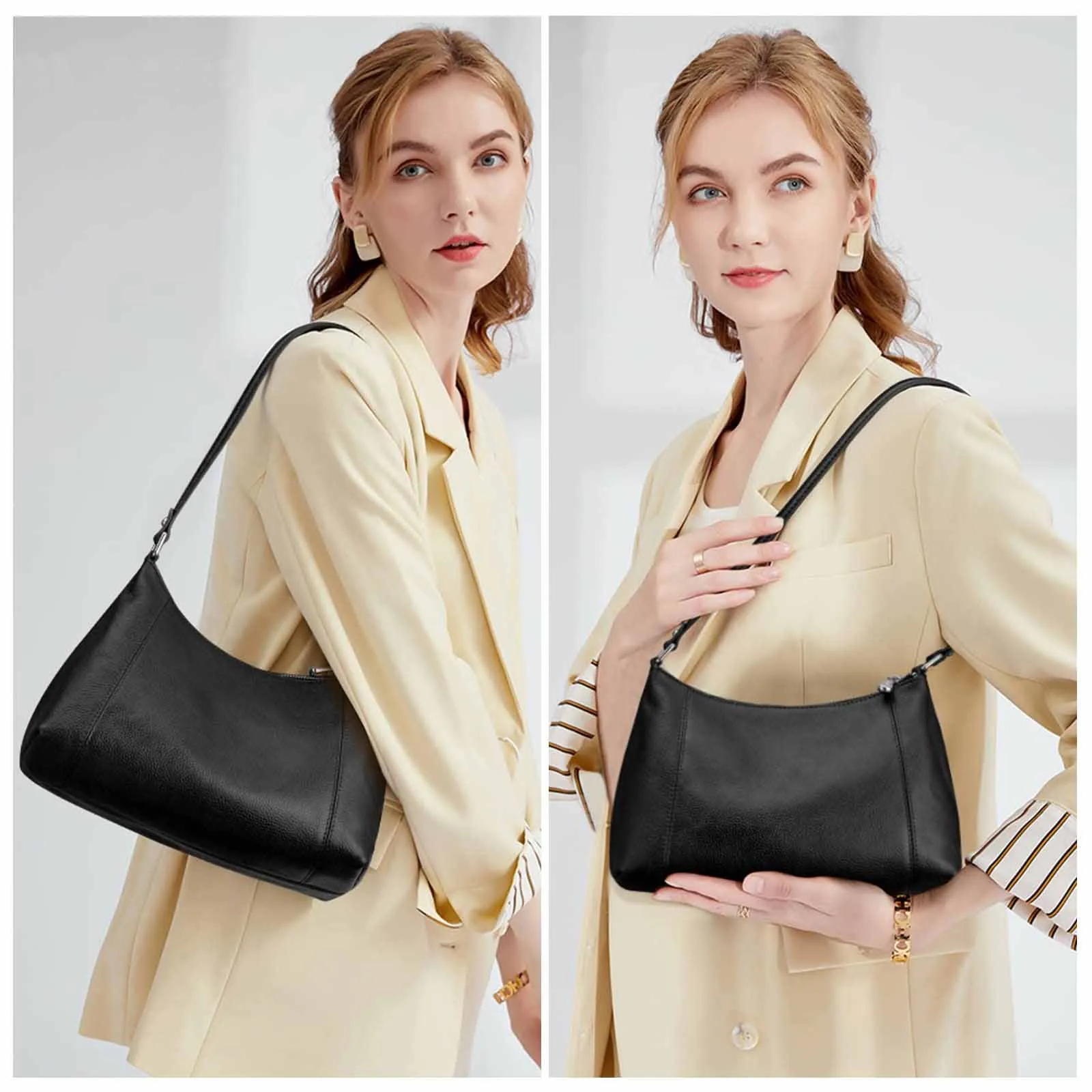 Soft Leather Shoulder Bag