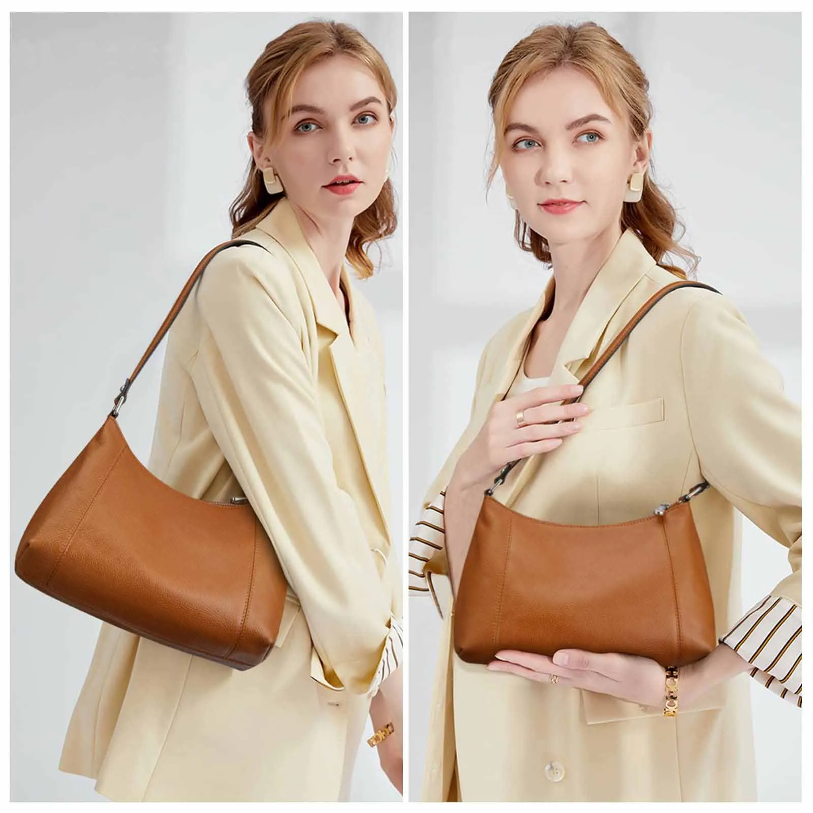 Soft Leather Shoulder Bag