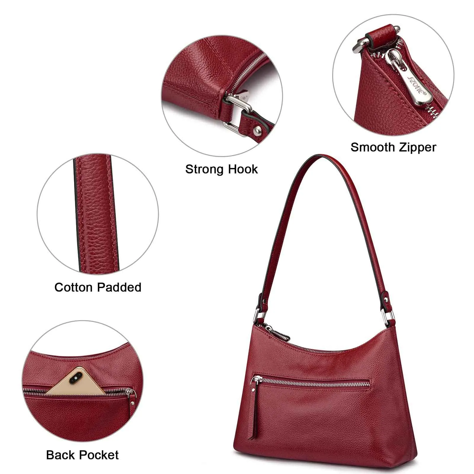 Soft Leather Shoulder Bag