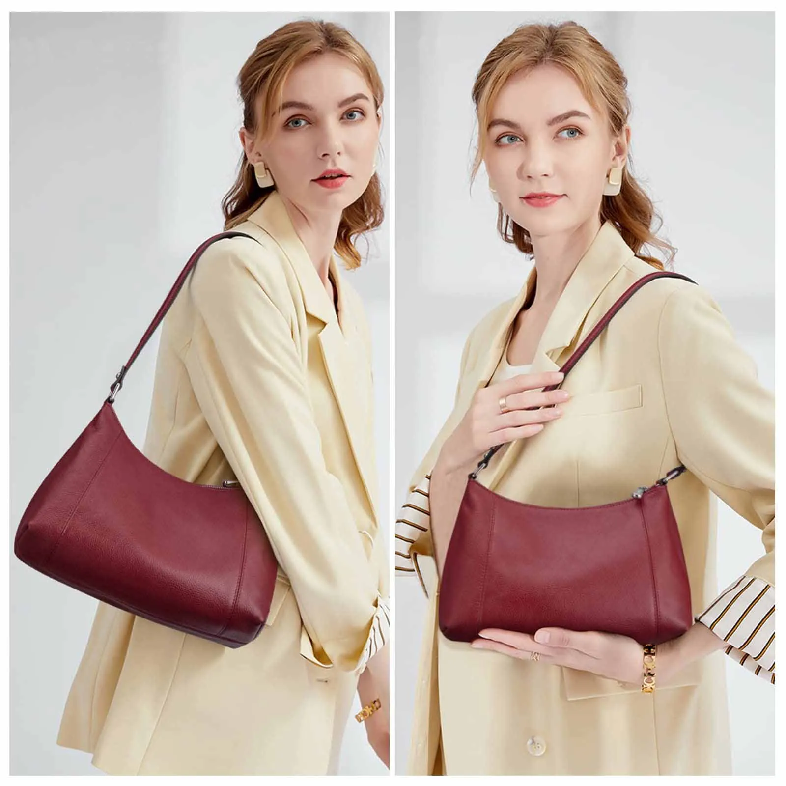 Soft Leather Shoulder Bag