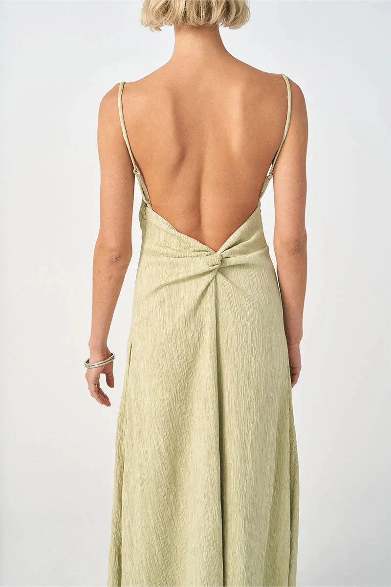 Sovere - Georgia Maxi Dress in Celery