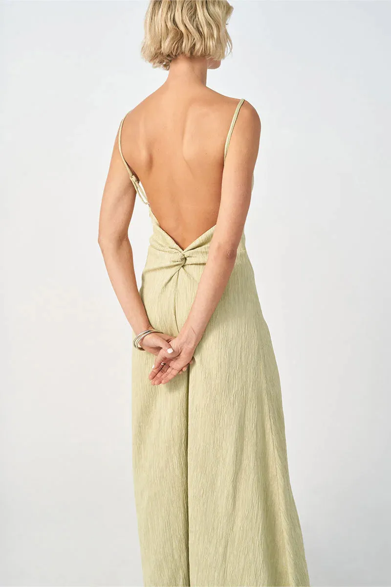 Sovere - Georgia Maxi Dress in Celery