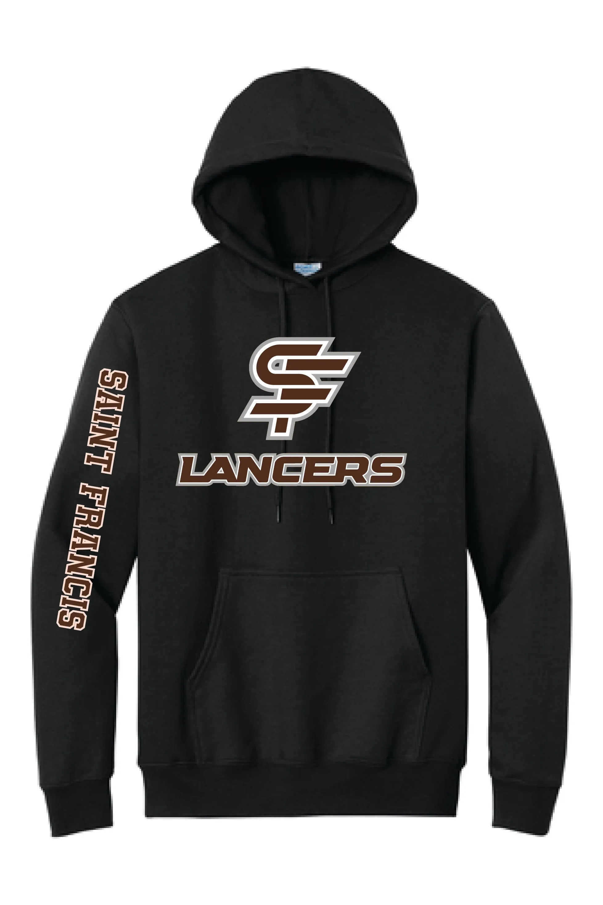 Sweatshirt, SF LANCERS Silkscreen Sweatshirt with SAINT FRANCIS on the Arm