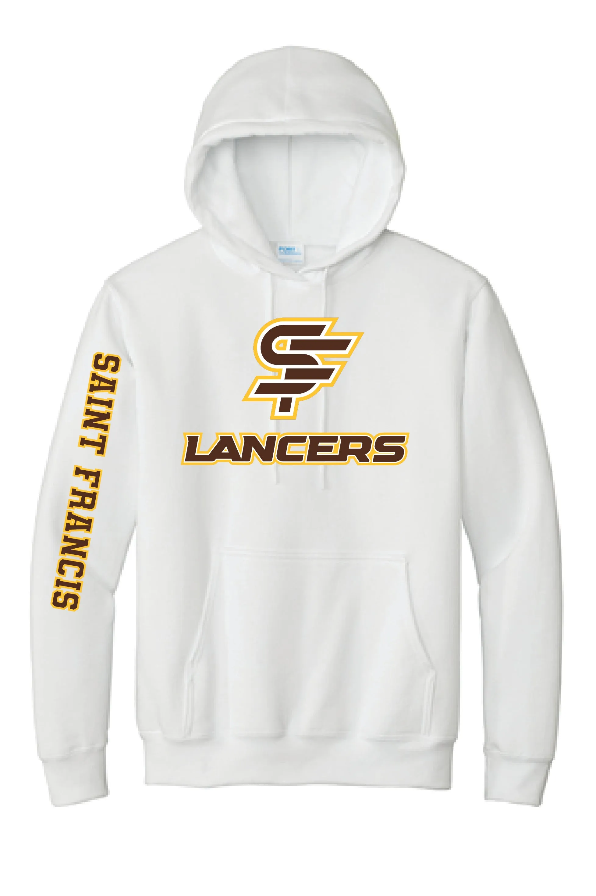 Sweatshirt, SF LANCERS Silkscreen Sweatshirt with SAINT FRANCIS on the Arm