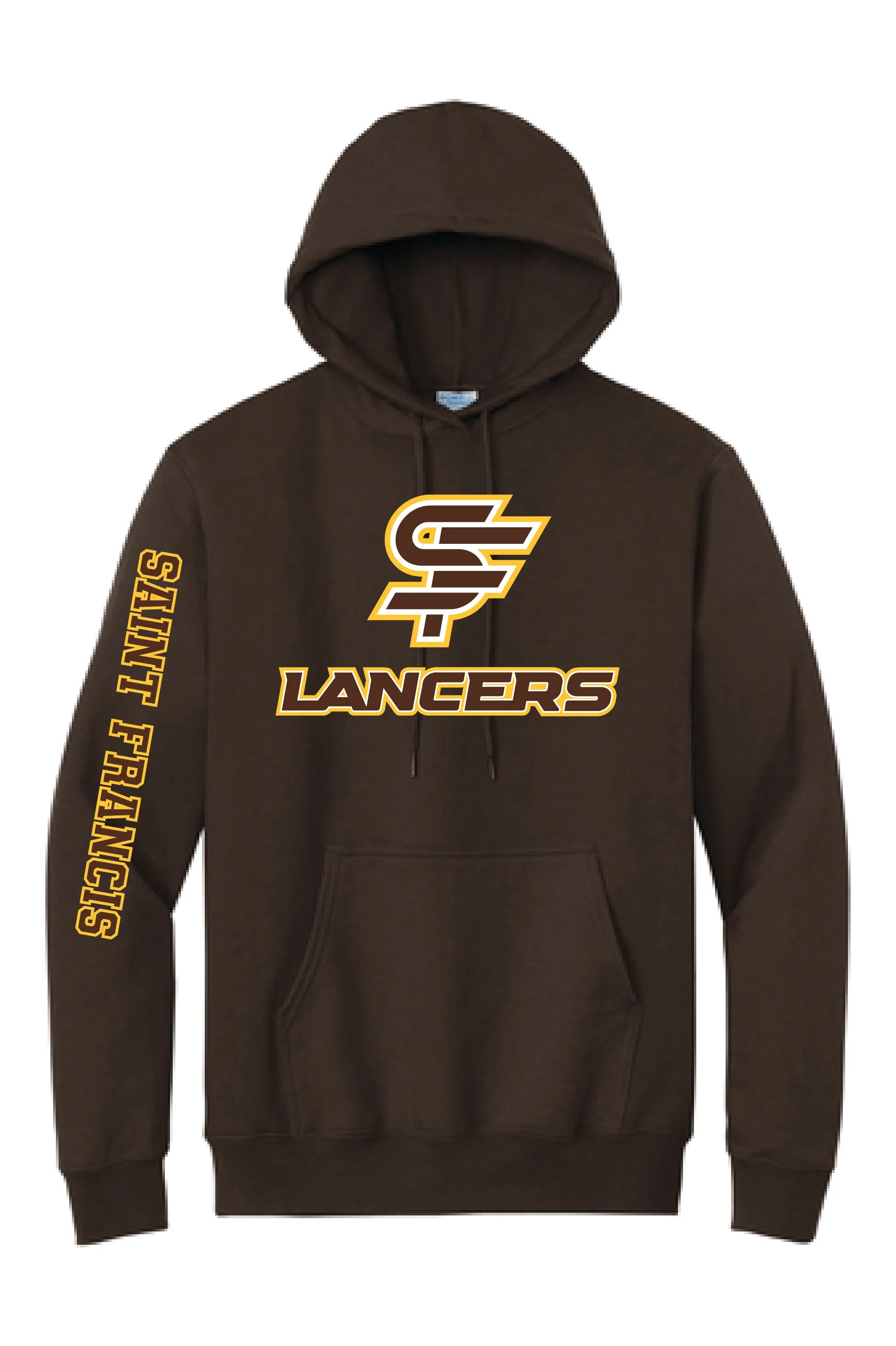 Sweatshirt, SF LANCERS Silkscreen Sweatshirt with SAINT FRANCIS on the Arm