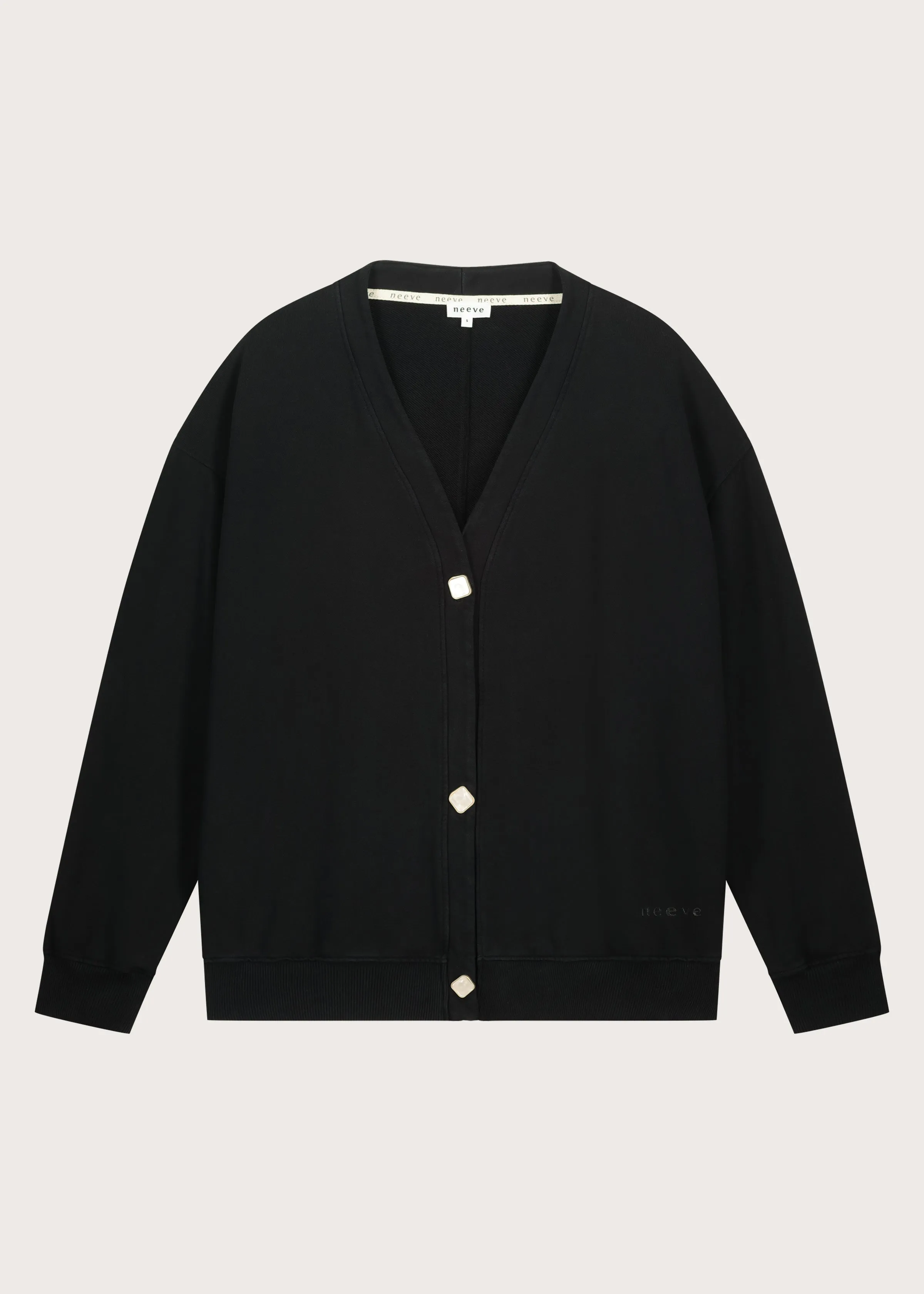 The Hazel Cardigan - Essential Black