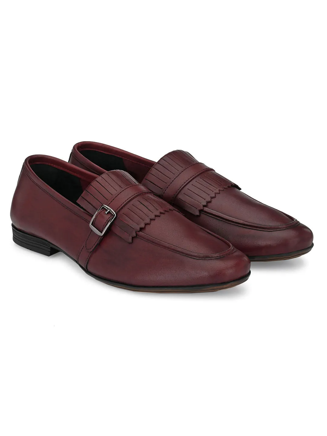 Troy Kilt Cherry Loafers