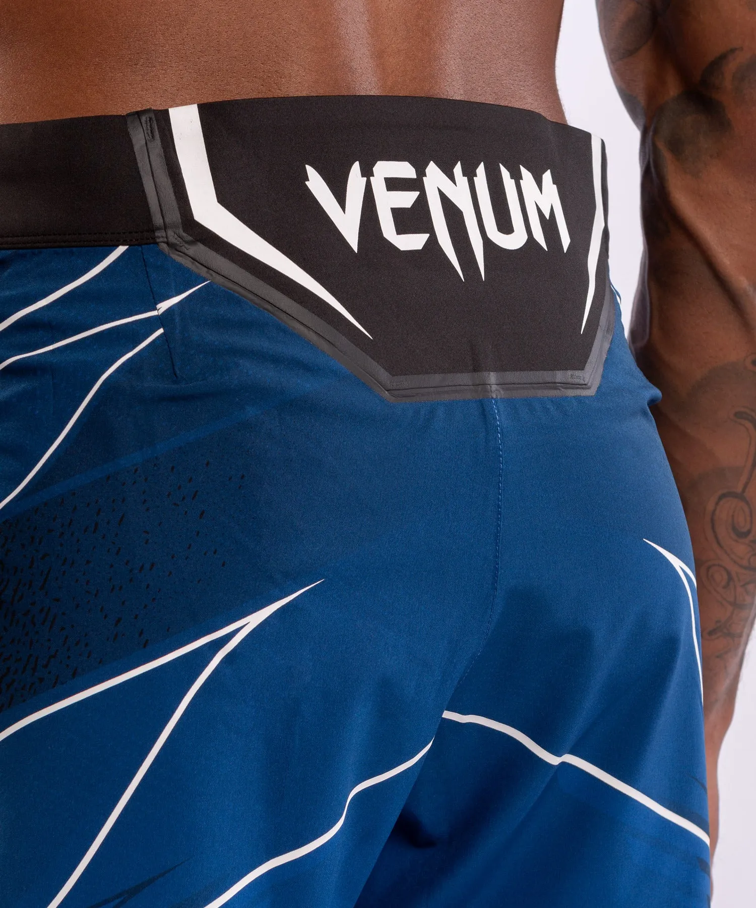 UFC Venum Authentic Fight Night Men's Shorts - Short Fit - Blue