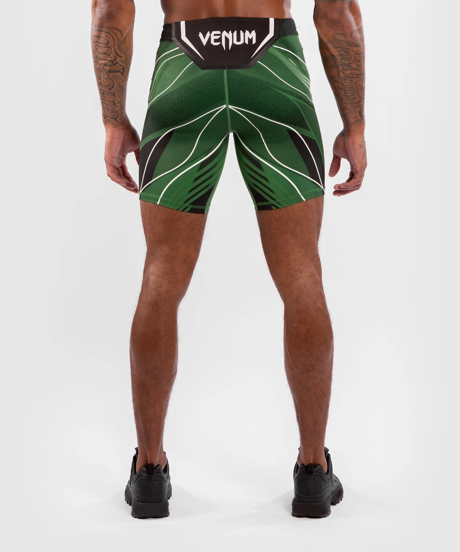 UFC Venum Authentic Fight Night Men's Vale Tudo Shorts - Long Fit - Green