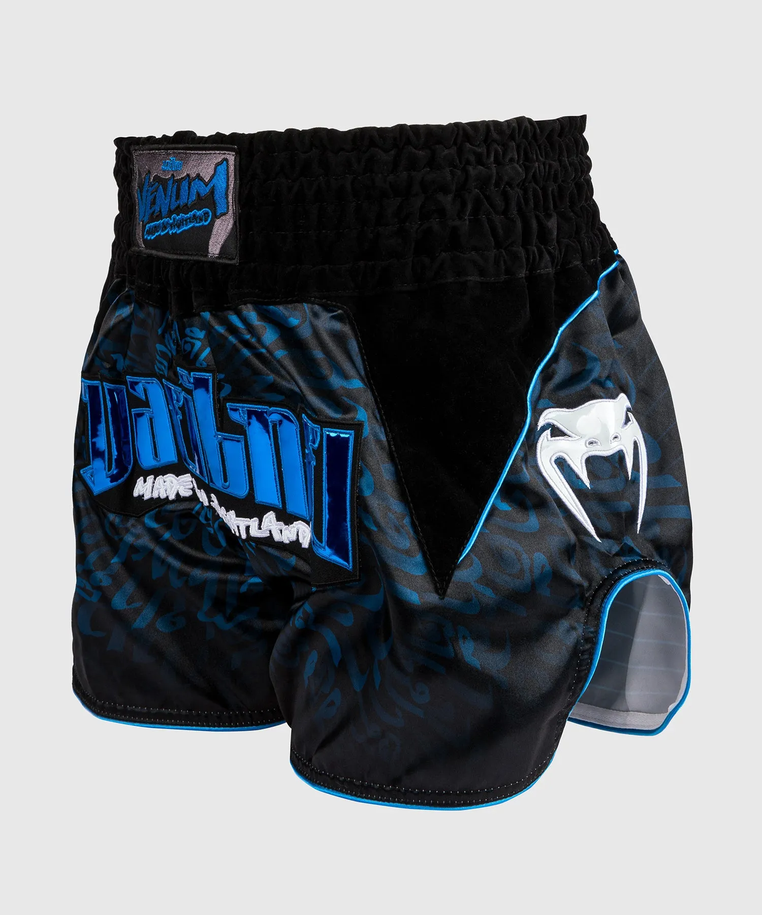 Venum Attack Muay Tha Shorts - Black/Blue