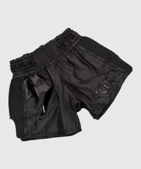 Venum Giant Muay Thai Shorts - Black/Black