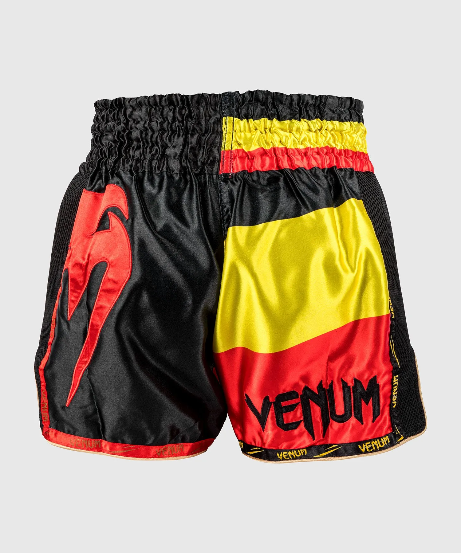 Venum Giant  Muay Thai shorts - Black/Yellow/Red