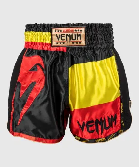 Venum Giant  Muay Thai shorts - Black/Yellow/Red