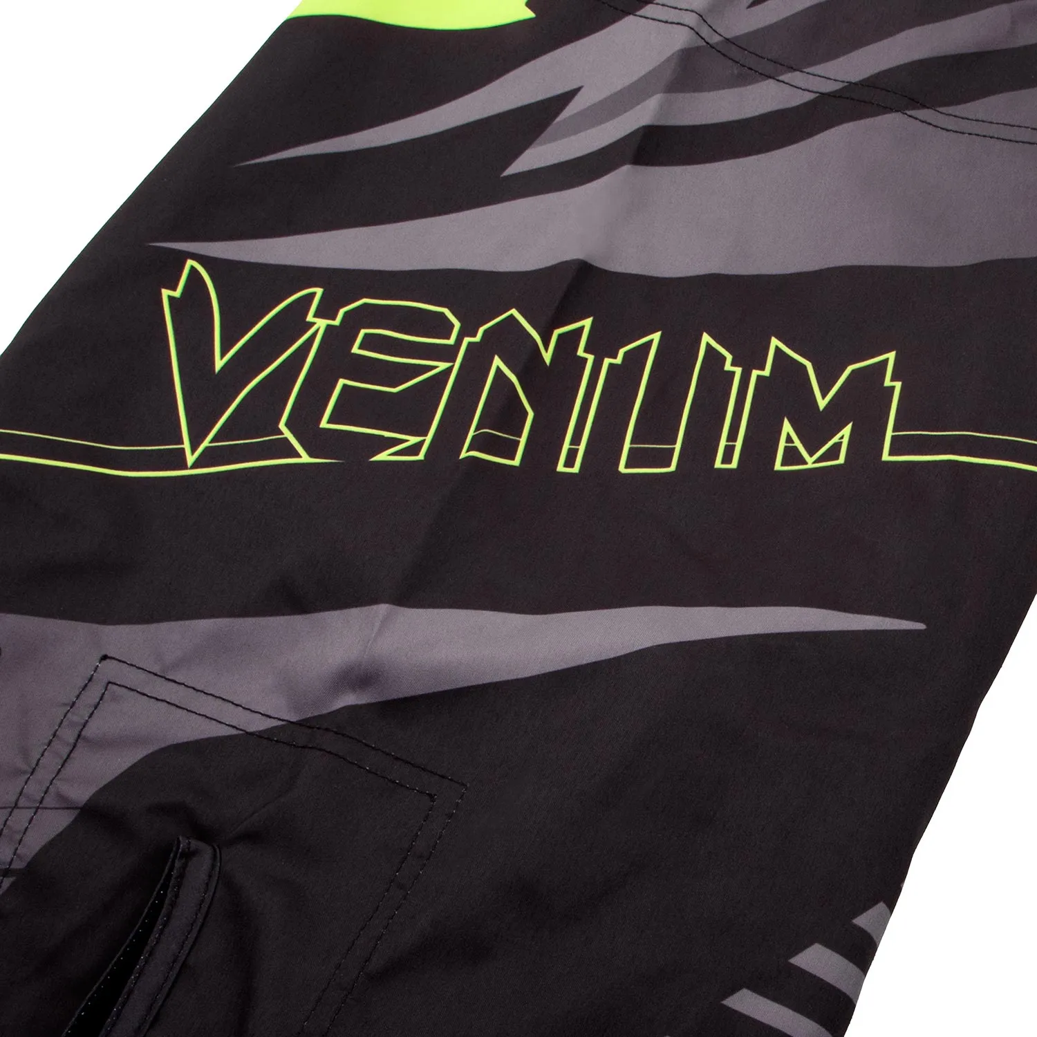 Venum Sharp 3.0 Fightshorts - Black/Neo Yellow