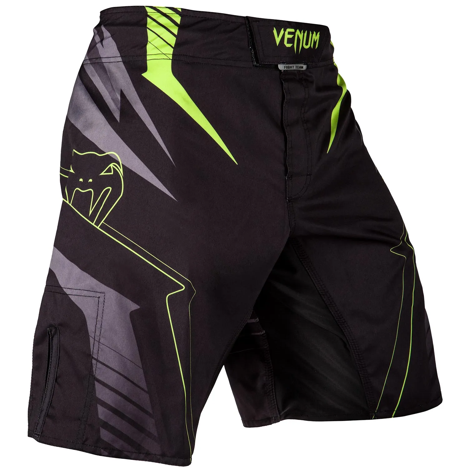 Venum Sharp 3.0 Fightshorts - Black/Neo Yellow