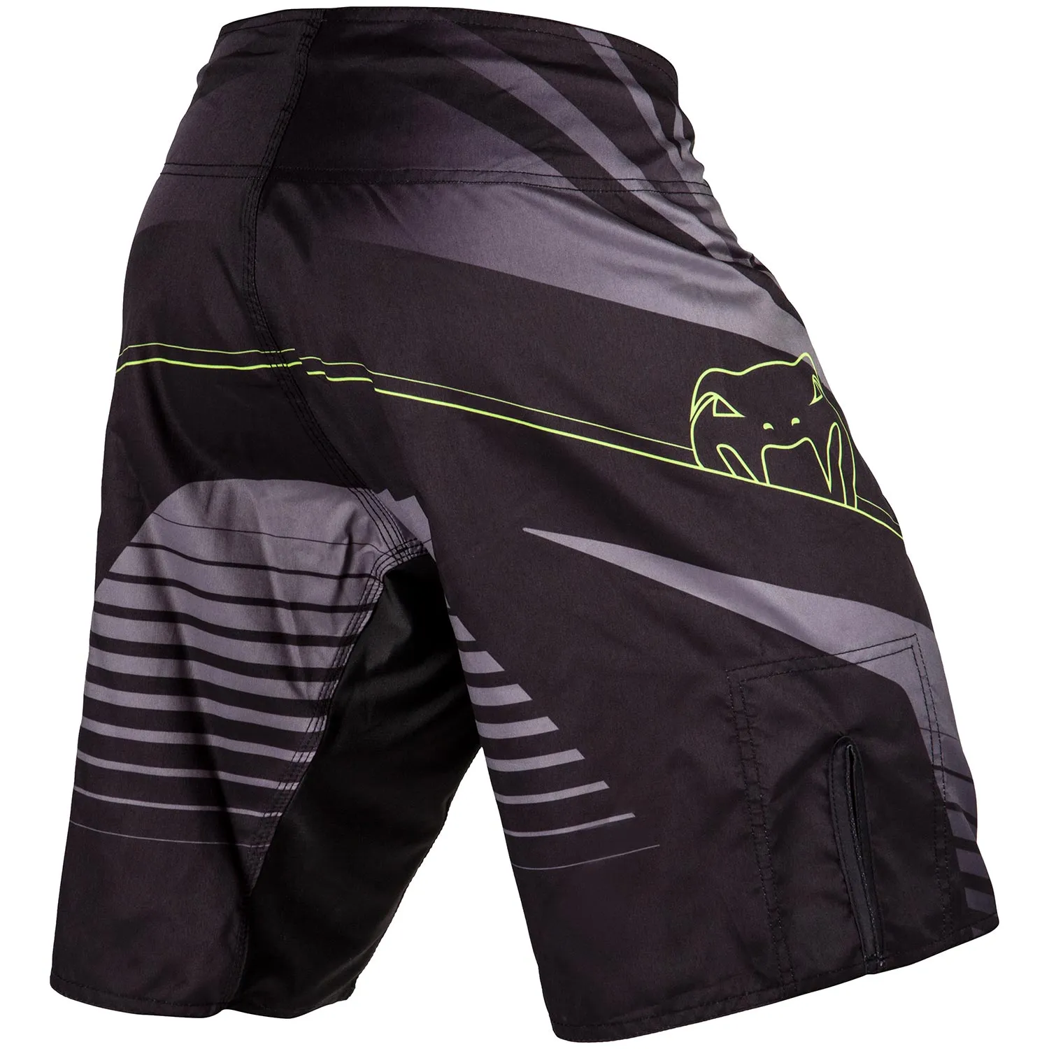 Venum Sharp 3.0 Fightshorts - Black/Neo Yellow