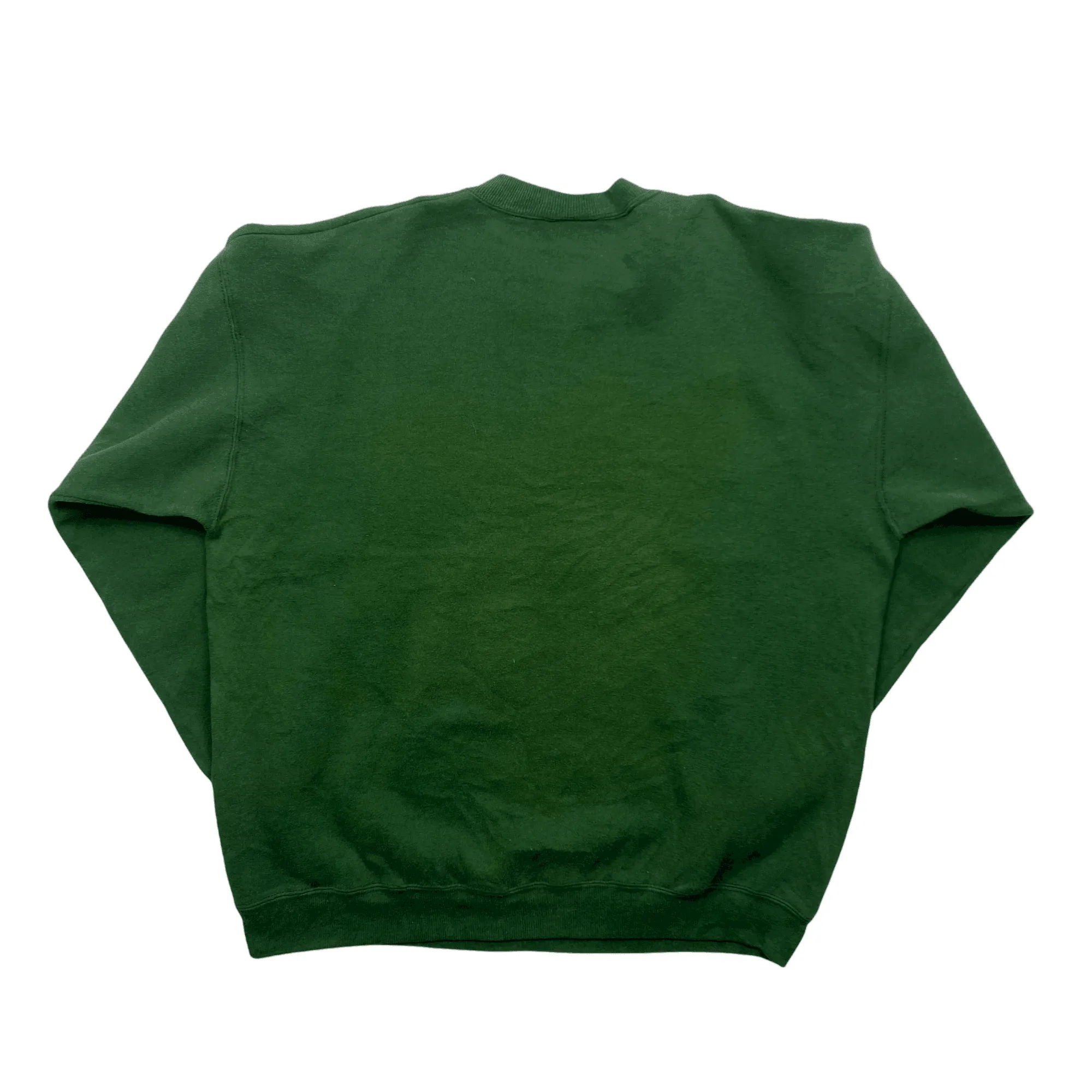 Vintage 90s Green Lee Sport Nutmeg Green Bay Packers NFL Spell-Out Sweatshirt - Extra Large