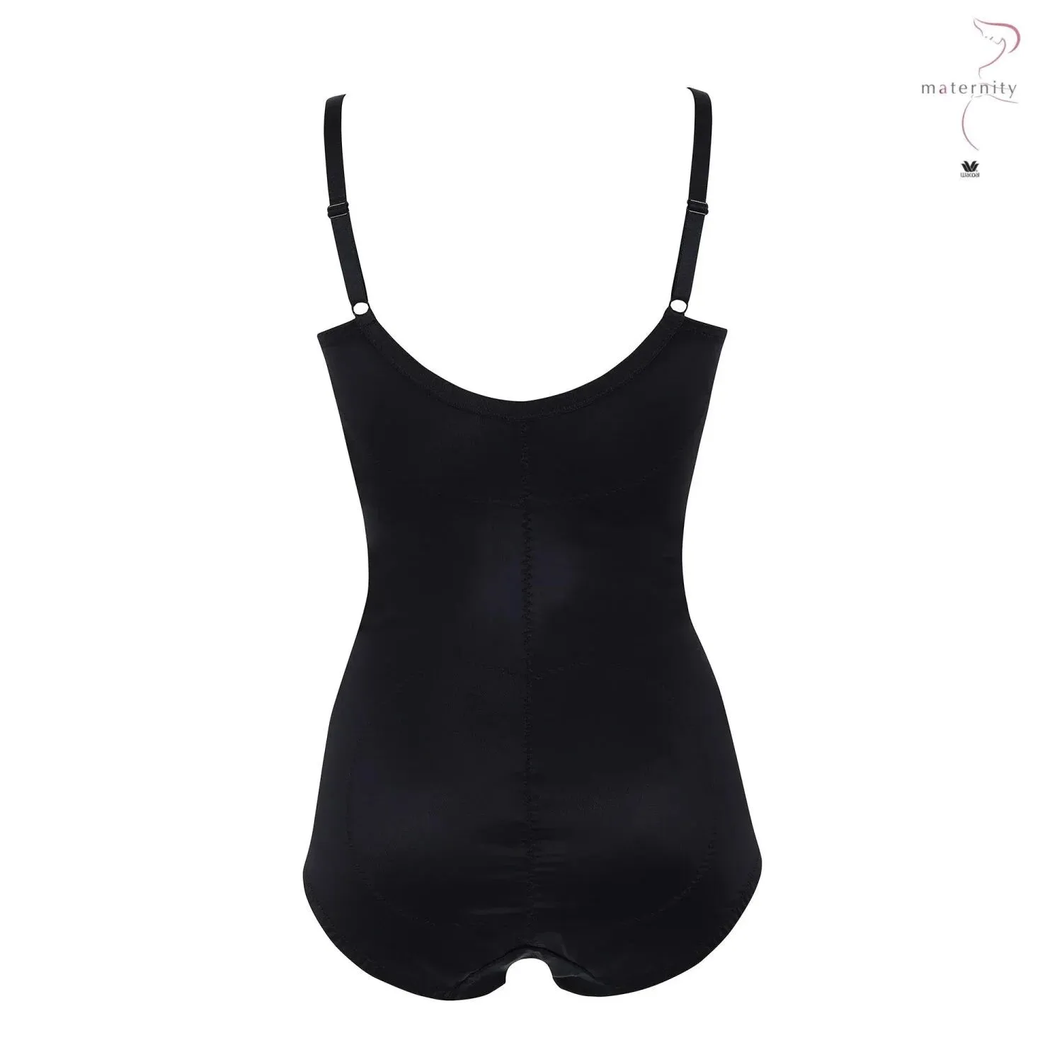 Wacoal Maternity Body Suit สำหรับคุณแม่หลังคลอด รูปแบบเสริมโครง รุ่น WM3018 สีดำ (BL)