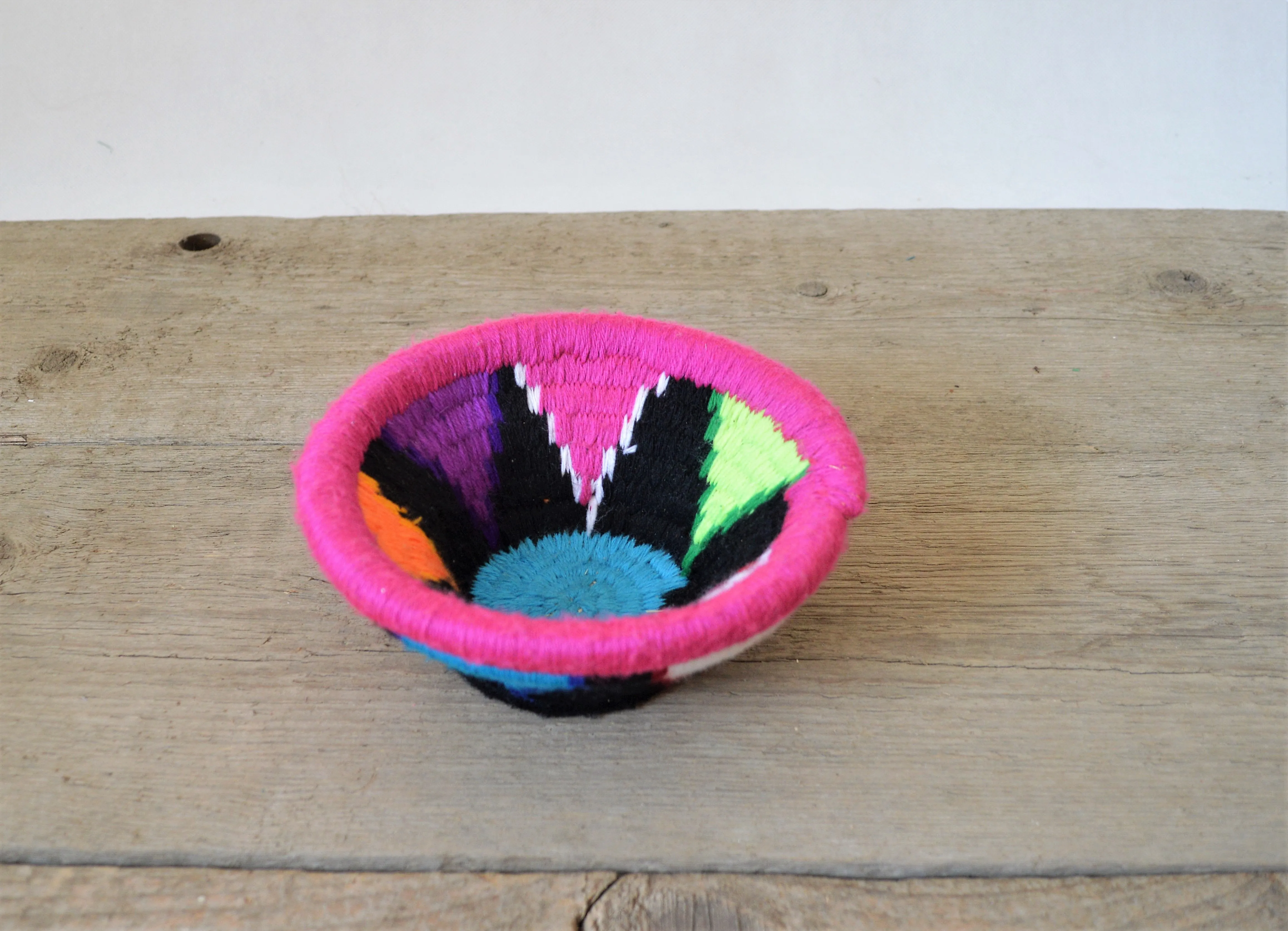 Wool plate, Woven bowl