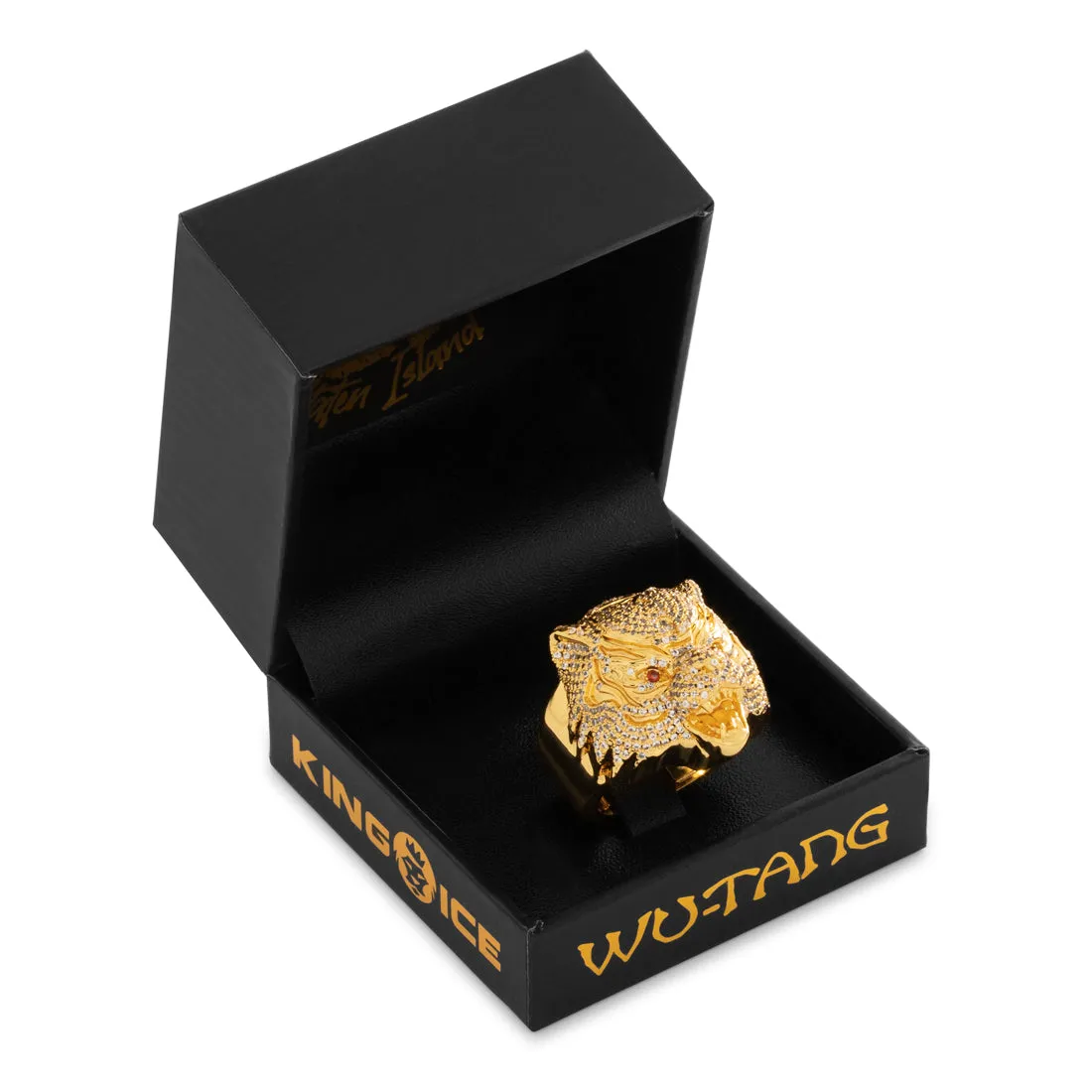 Wu-Tang x King Ice - 28mm Tiger Style Ring